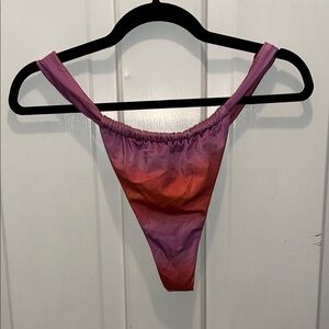 Victoria's Secret Purple and Red Bikini Bottom